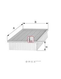 OEM FILTER ASSY, AIR ELEMENT S7680A