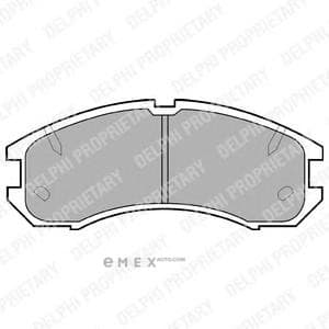 OEM BRAKE PAD AXLE SET LP595