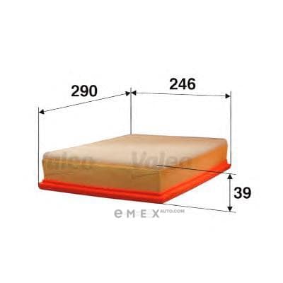 OEM FILTER ASSY, AIR ELEMENT 585245