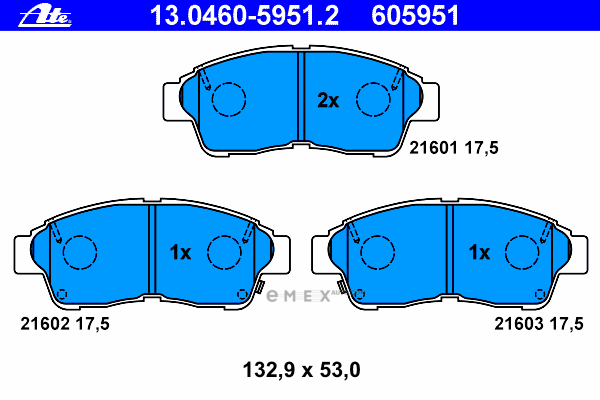 OEM 13046059512