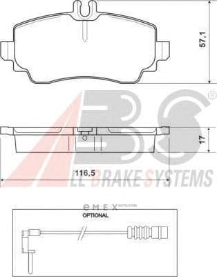 OEM Brake Pads/ABS 37078