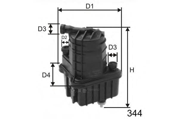 OEM FILTER ASSY, FUEL PUMP F120