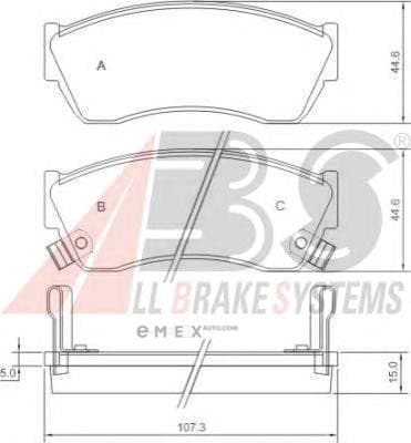 OEM Brake Pads/ABS 36656