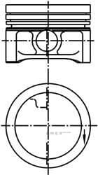 OEM PISTON ASSY 99455620