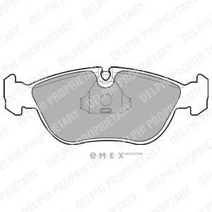 OEM BRAKE PAD AXLE SET LP839