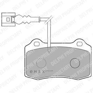 OEM BRAKE PAD AXLE SET LP1753