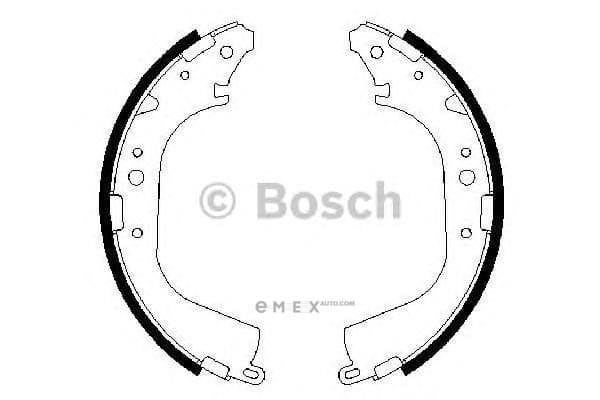 OEM Brake Shoe 0986487354