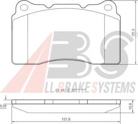 OEM Brake Pads/ABS 37479