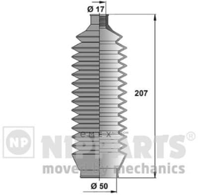 OEM STEERING RACK BOOT J2845008