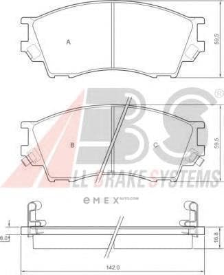 OEM Brake Pads/ABS 36929