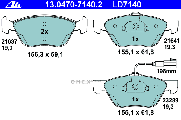 OEM 13047071402