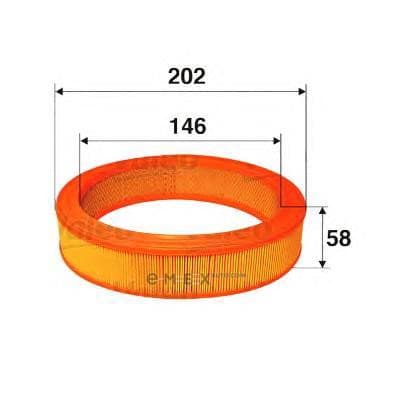 OEM FILTER ASSY, AIR ELEMENT 585644