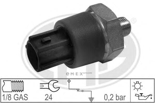 OEM SENSOR ASSY, OIL PRESSURE 330697