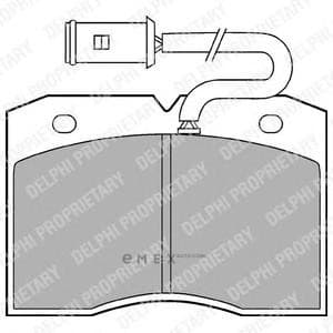 OEM BRAKE PAD AXLE SET LP863