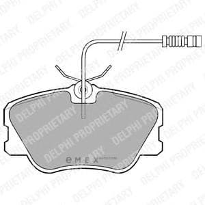 OEM BRAKE PAD AXLE SET LP608