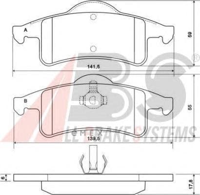 OEM Brake Pads/USA 38791