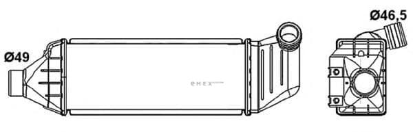 OEM RADIATOR ASSY, HEATER 30275