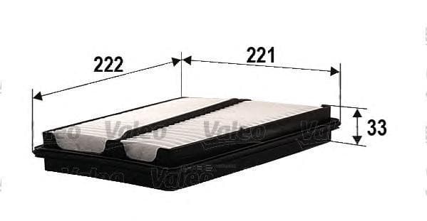 OEM FILTER ASSY, AIR ELEMENT 585334