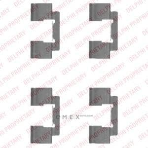 OEM BRAKE PAD FITTING KIT LX0481