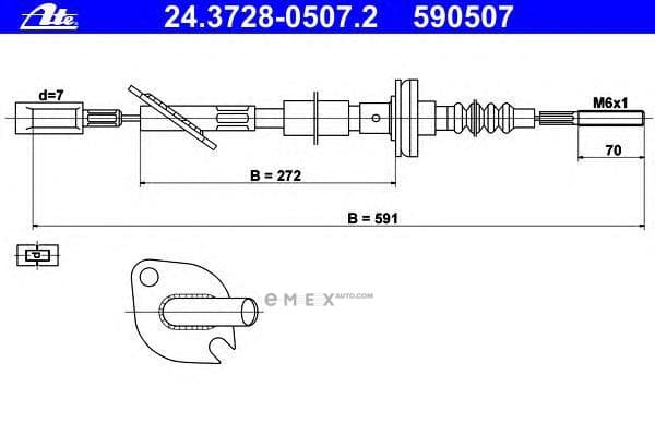 OEM 24372805072