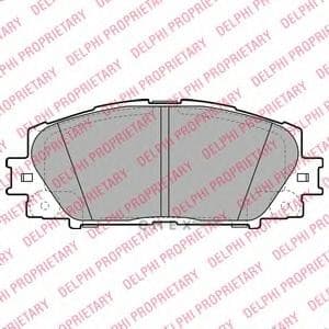 OEM BRAKE PAD AXLE SET LP2006