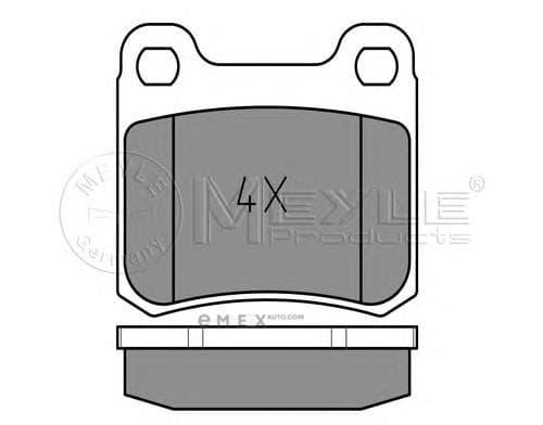 OEM DISC BRAKE PAD SET 0252068715