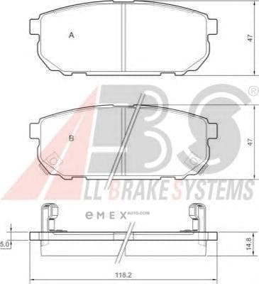 OEM Brake Pads/ABS 37362