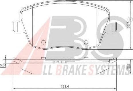 OEM Brake Pads/ABS 37241