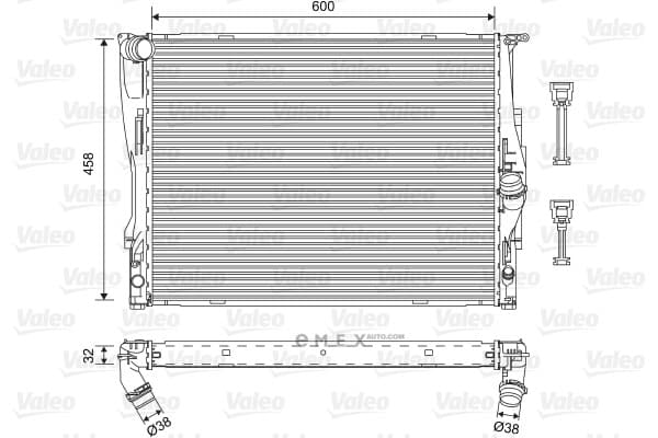 OEM RADIATOR,ENG COOLING-3(E90) 701576