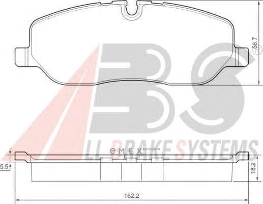 OEM Brake Pads/ABS 37501