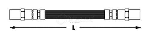 OEM BRAKE HOSE FRONT 1006110023