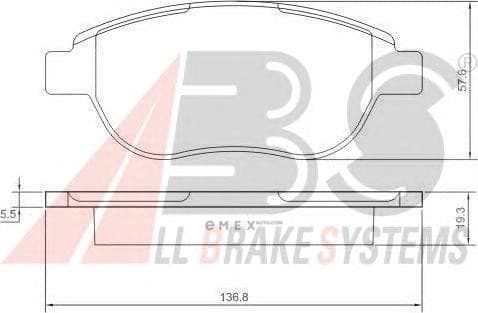 OEM Brake Pads/ABS 37273