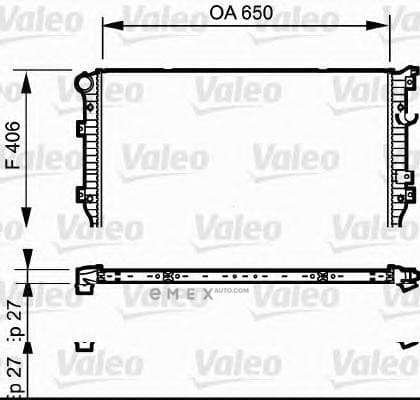 OEM RADIATOR,ENG COOLING-VW 735133