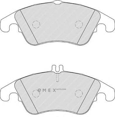 OEM PAD KIT, DISC BRAKE FDB1979