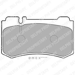 OEM BRAKE PAD AXLE SET LP1842