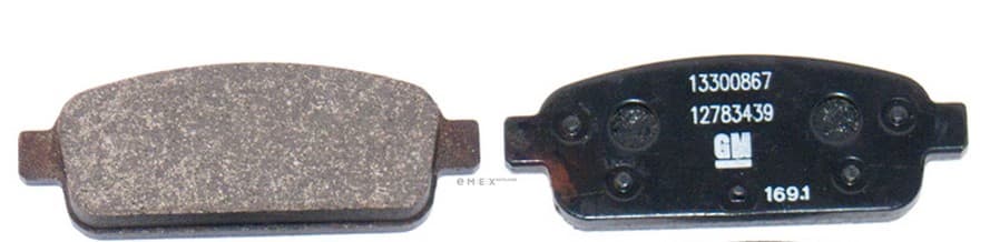 OEM PAD KIT, DISC BRAKE 13300867