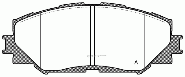 OEM PAD KIT, DISC BRAKE 0446502220