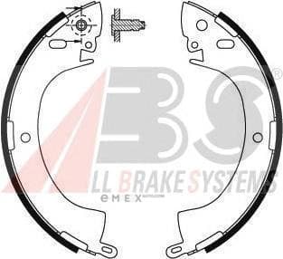 OEM Brake Shoes/ABS 8657