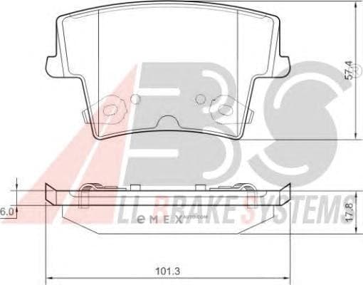 OEM Brake Pads/USA 37512