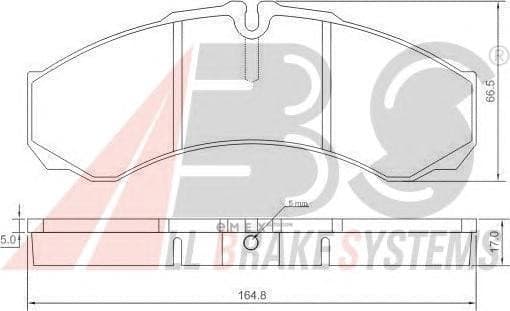 OEM Brake Pads/ABS 37299