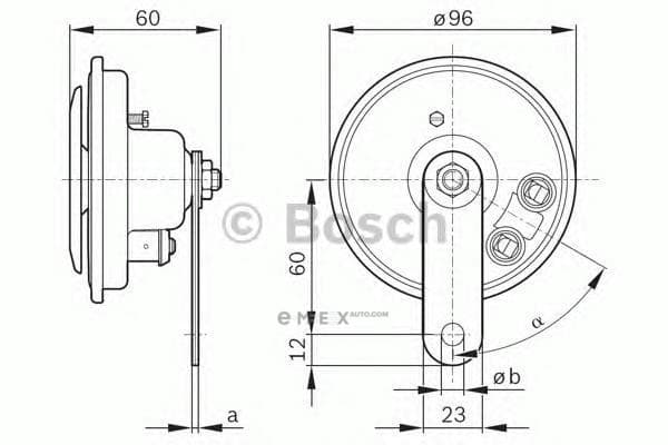 OEM HORN ASSY 0986320148