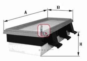 OEM FILTER ASSY, AIR ELEMENT S1410A