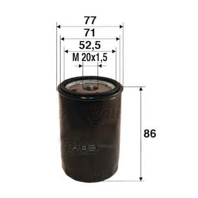 OEM OIL FILTER 586002