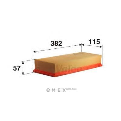 OEM FILTER ASSY, AIR ELEMENT 585014