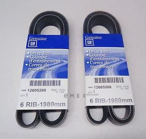 OEM BELT, V 12605208