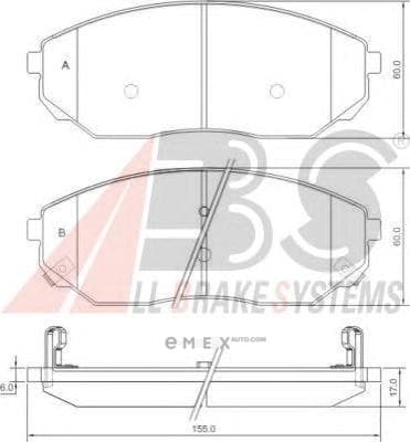 OEM Brake Pads/ABS 37364