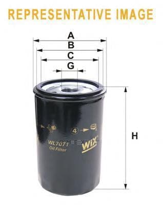 OEM OIL FILTER WL7172