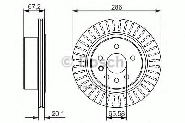 OEM BREMSSCHEIBE 0986479394