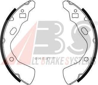 OEM SHOE KIT, DRUM BRAKE 8857