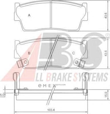 OEM Brake Pads/ABS 36675